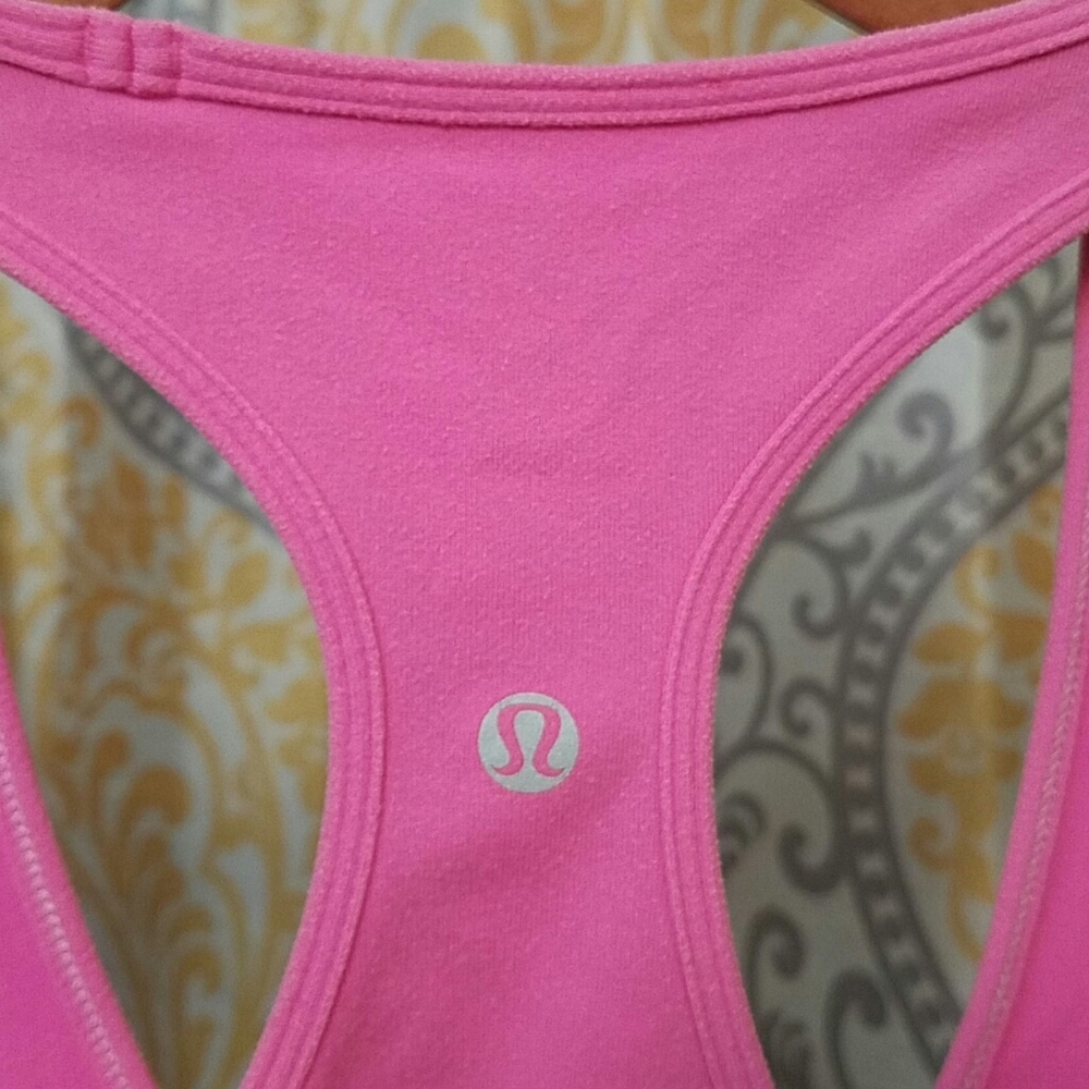 Lululemon Pink Cool Racerback Tank - Picture 6 of 7